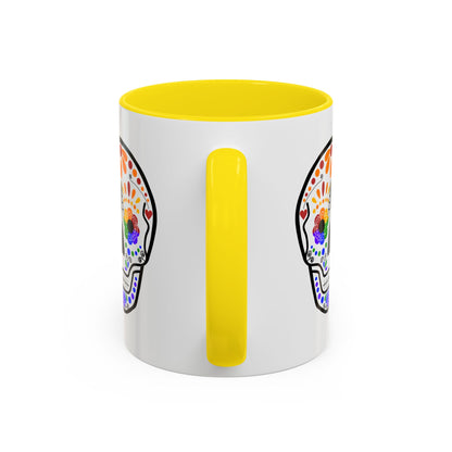 Queer Sugar Skull Coffee Mug