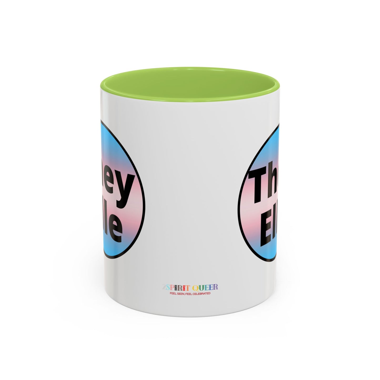 They / Elle Trans Coffee Mug