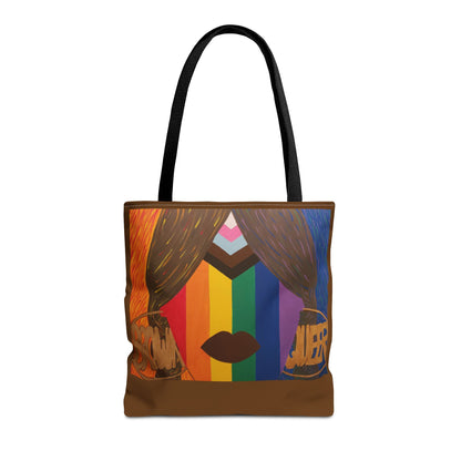 Brown and Queer Tote Bag