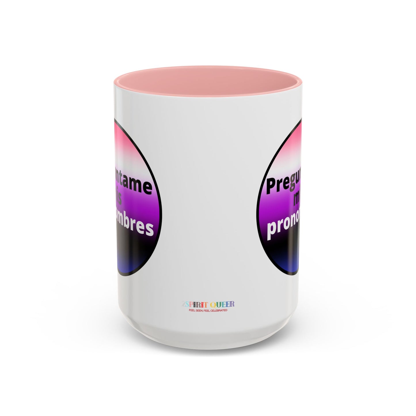 Preguntame mis Pronombres GenderFluid  Coffee Mug