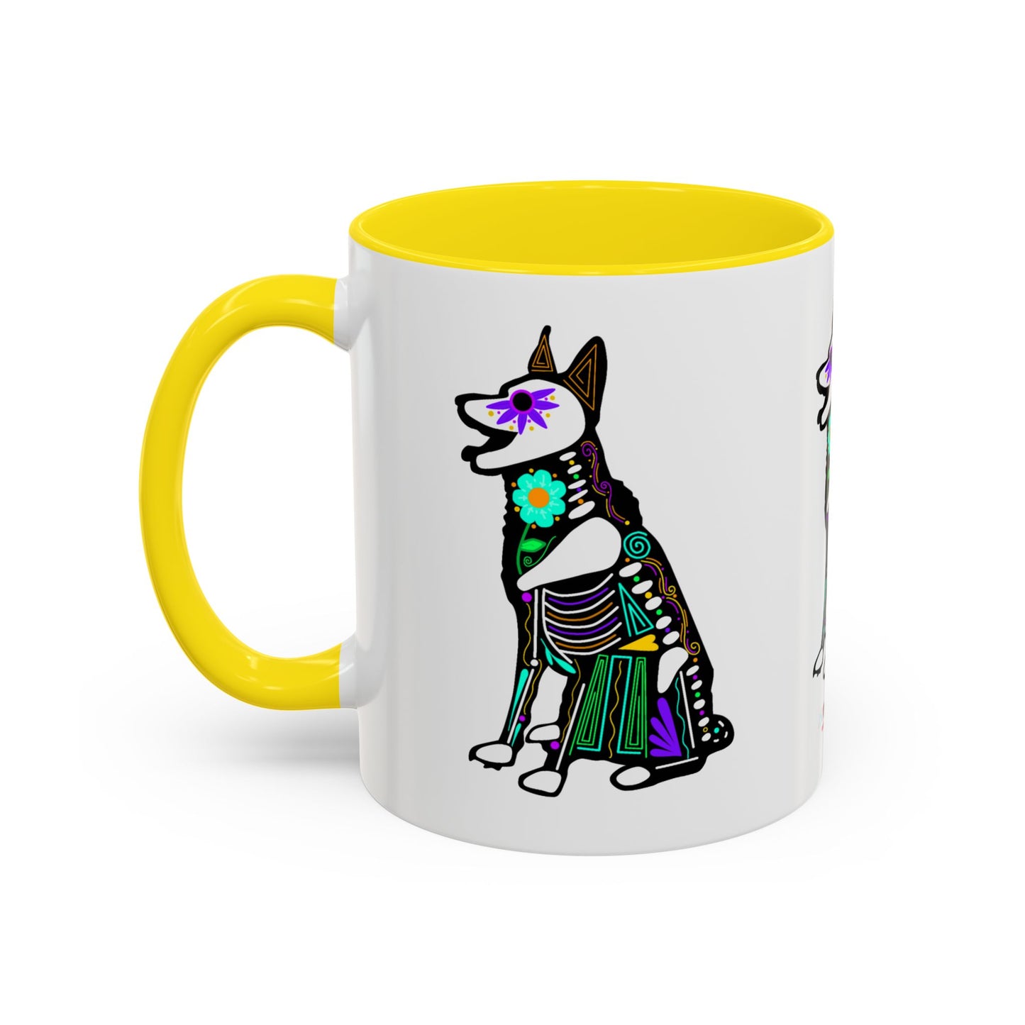 Dia de los Muertos German Shepard Coffee Mug