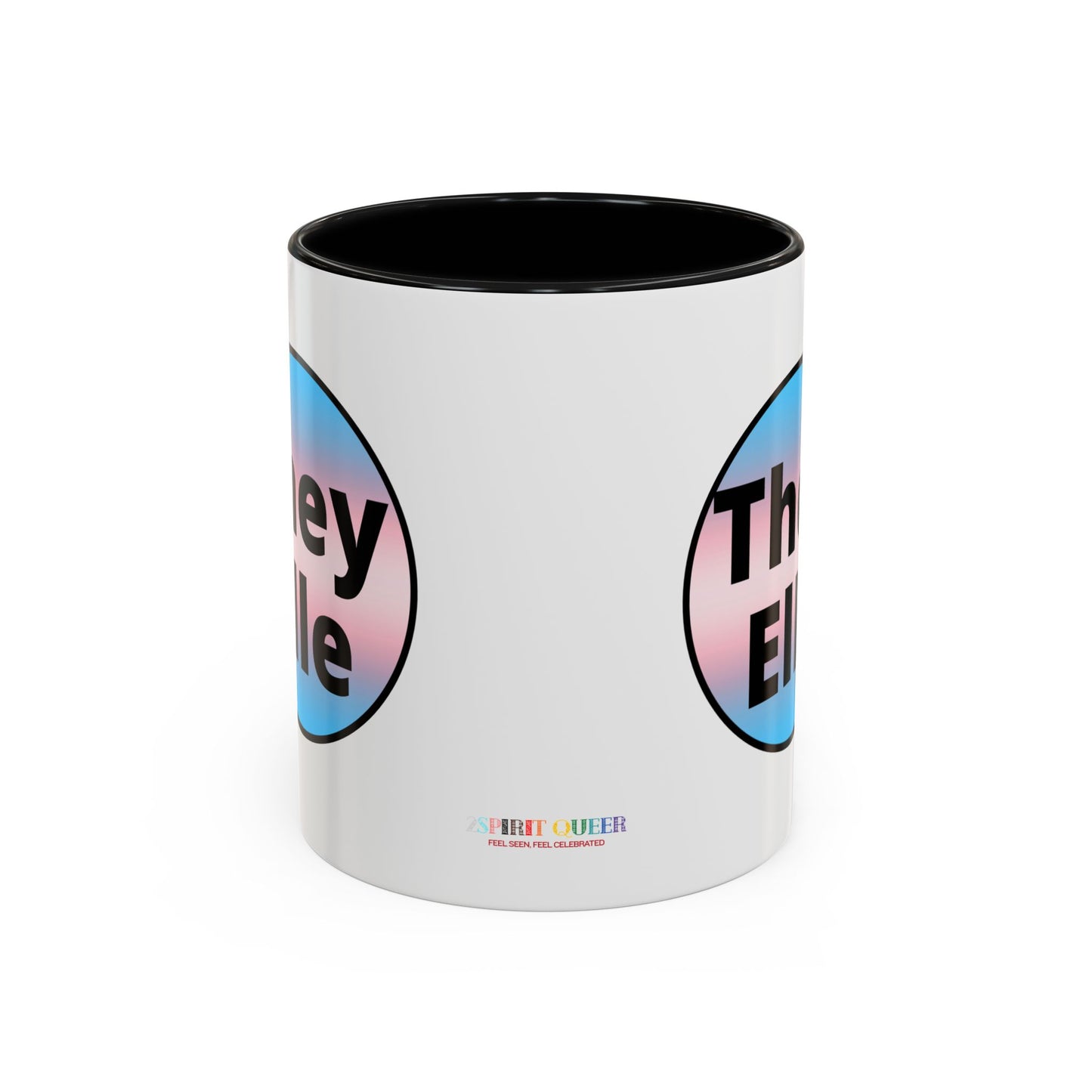 They / Elle Trans Coffee Mug