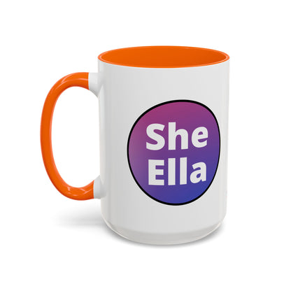 She/Ella Bi Coffee Mug