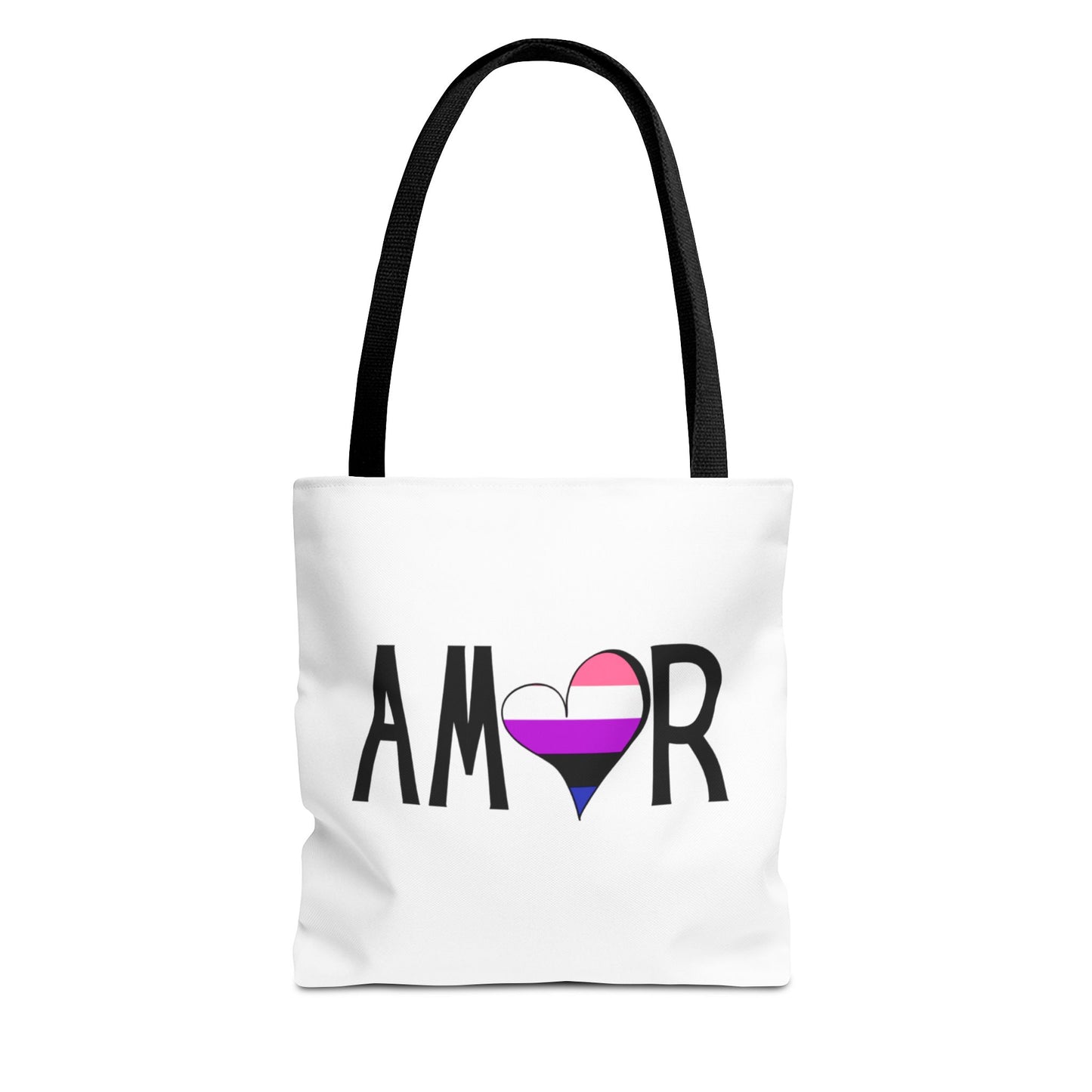Amor Genderfluid Tote Bag