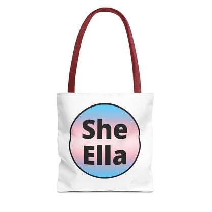 She/Ella Trans Tote Bag