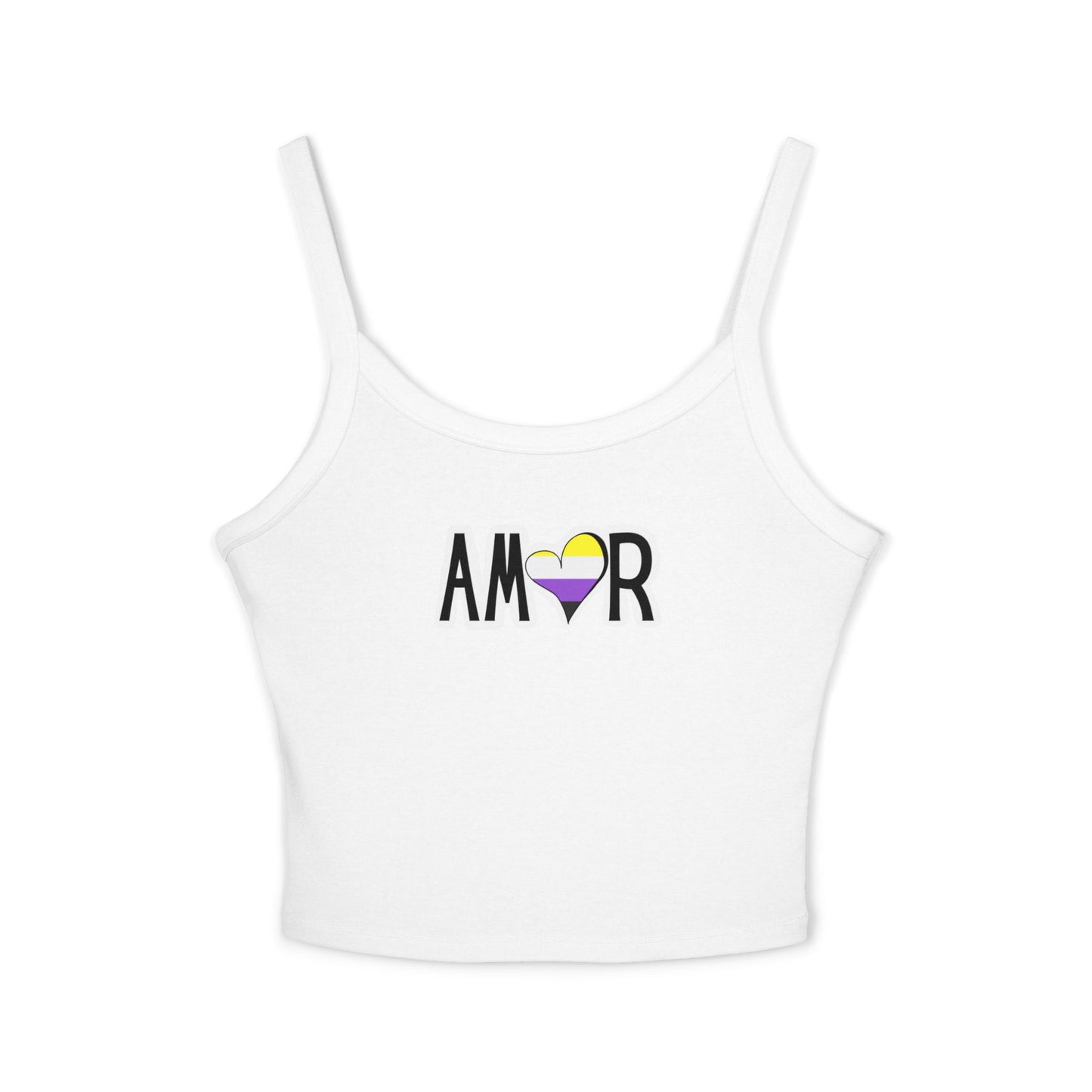 Amor Non Binary Spaghetti Strap Tank Top
