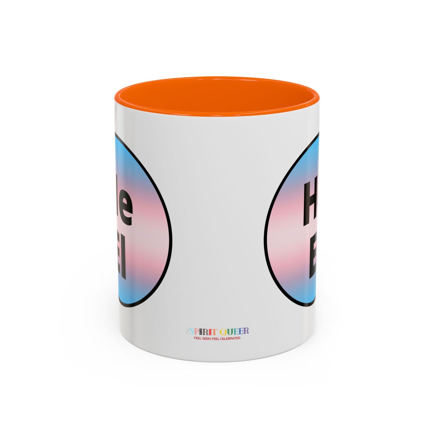 He/El Trans Accent Coffee Mug