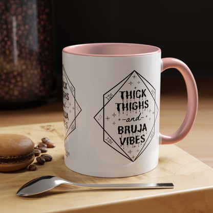 Thick Thighs Bruja Vibes Coffee Mug