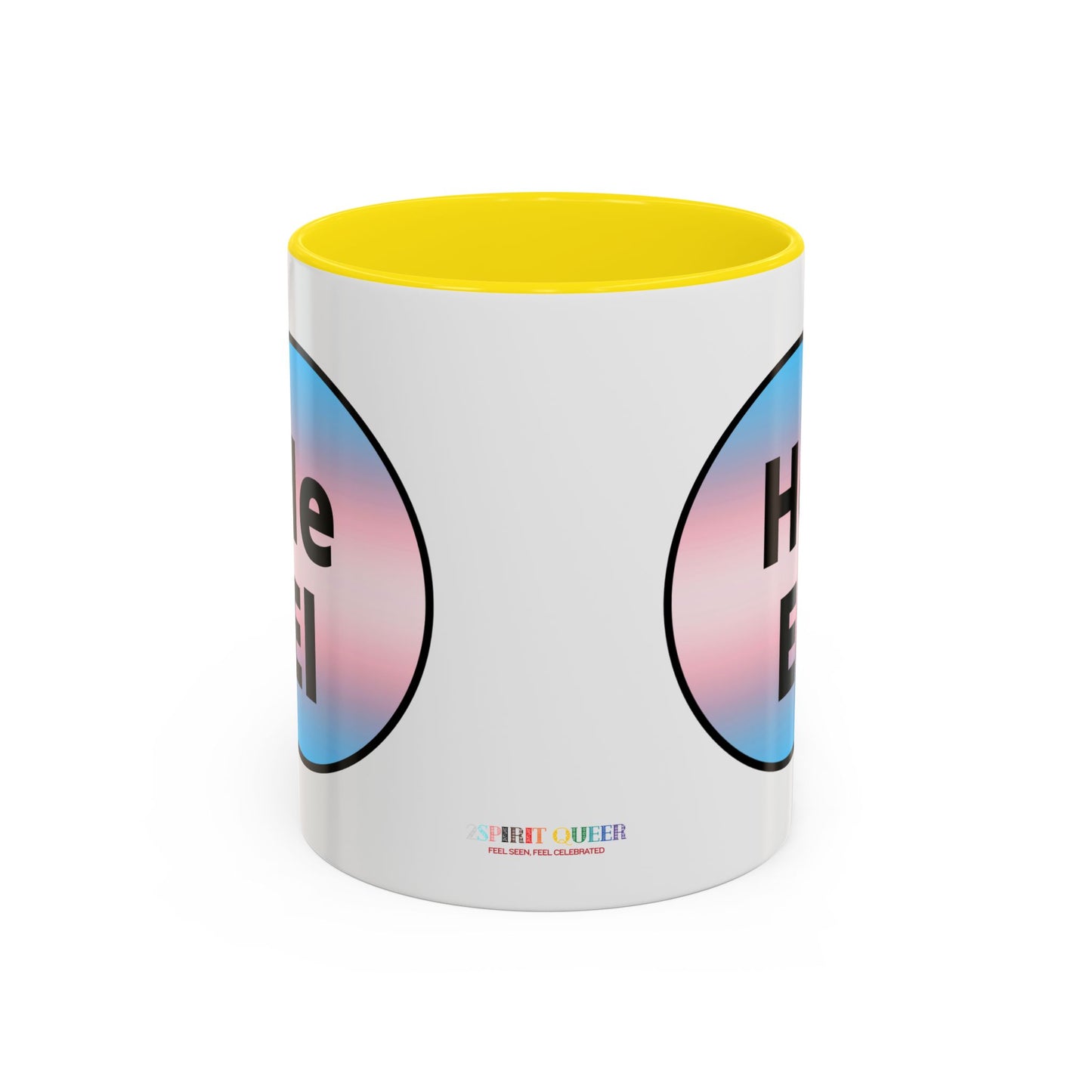 He/El Trans Accent Coffee Mug