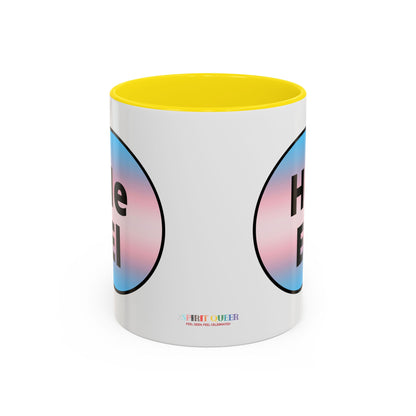 He/El Trans Accent Coffee Mug
