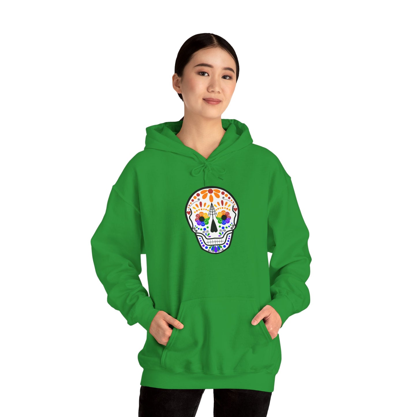 Queer Sugar Skull Hooded Sweatshirt