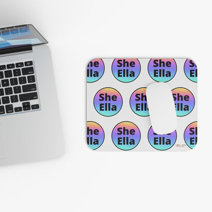 She / Ella  Rainbow Mouse Pad (Rectangle)