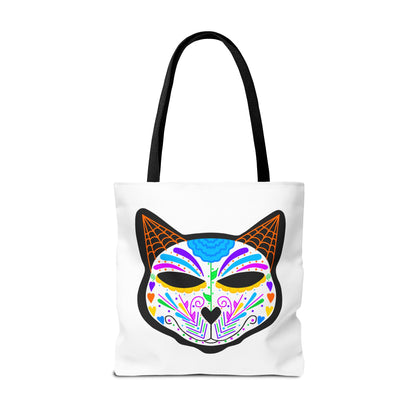 Dia de los Muertos Cat Tote Bag