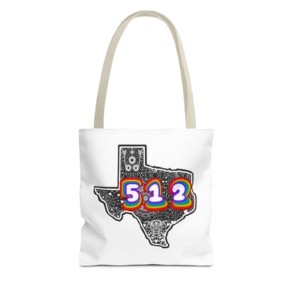 Texas 512 Tote Bag