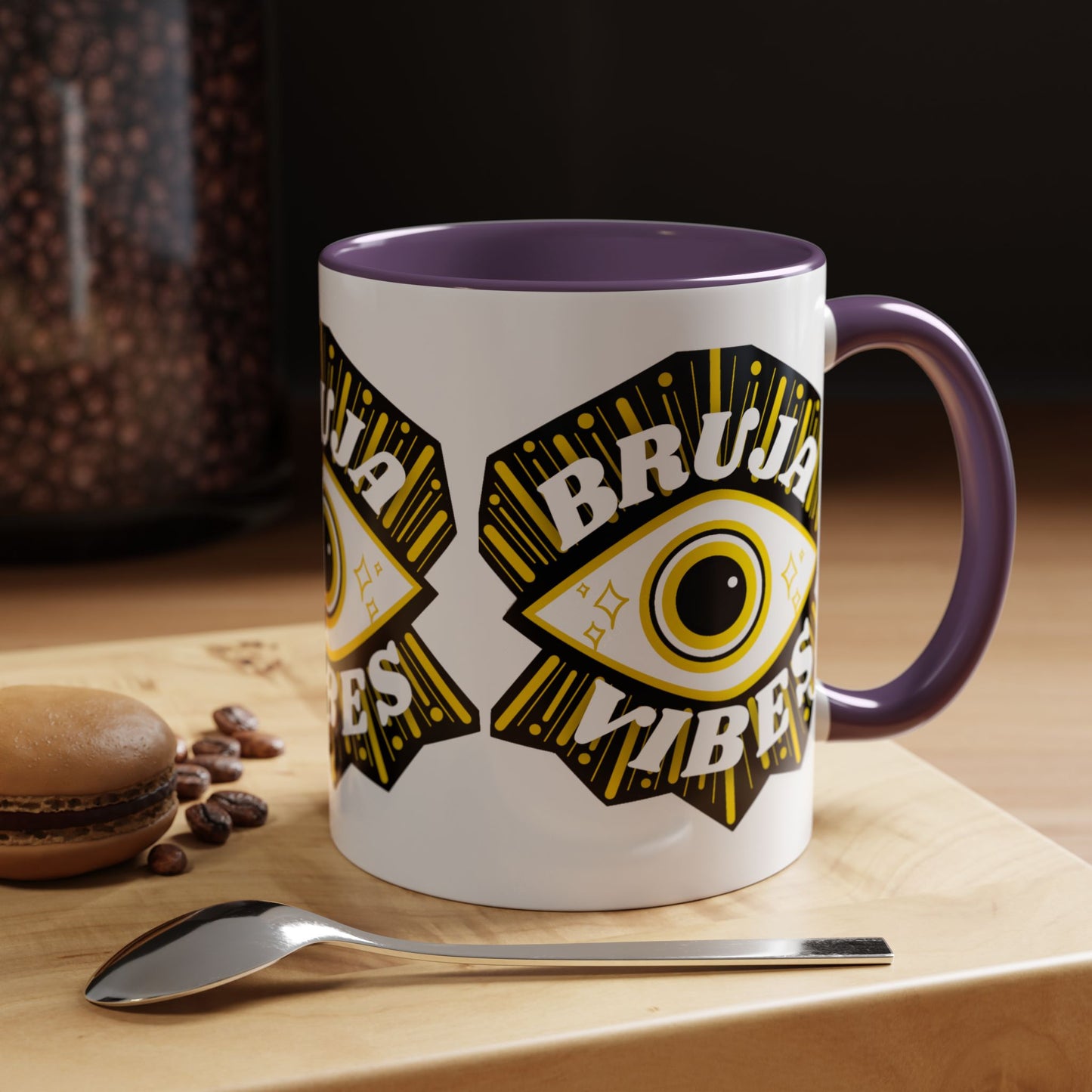 Bruja Vibes Outer Eye Accent Coffee Mug
