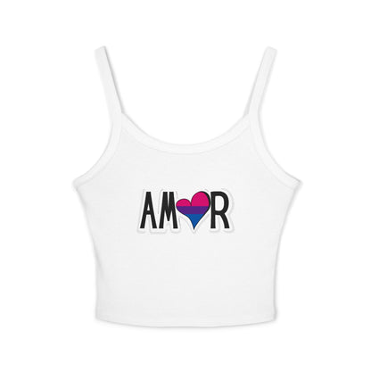 Amor Bi Spaghetti Strap Tank Top