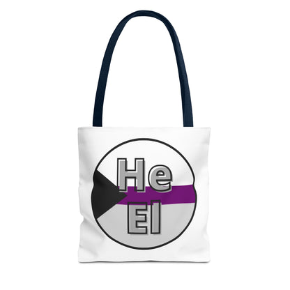 He/El Demi Tote Bag