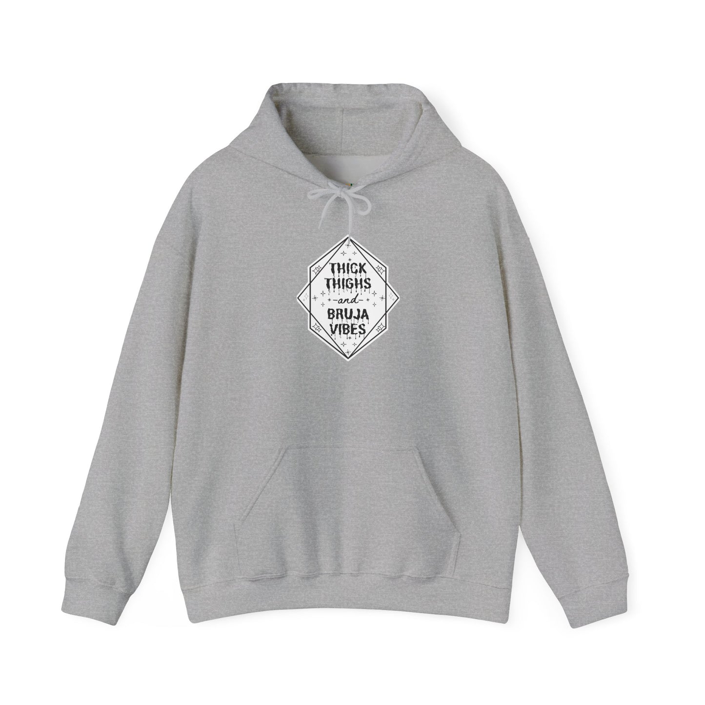 Thick Thighs Bruja Vibes Hooded Sweatshirt
