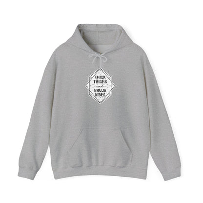 Thick Thighs Bruja Vibes Hooded Sweatshirt