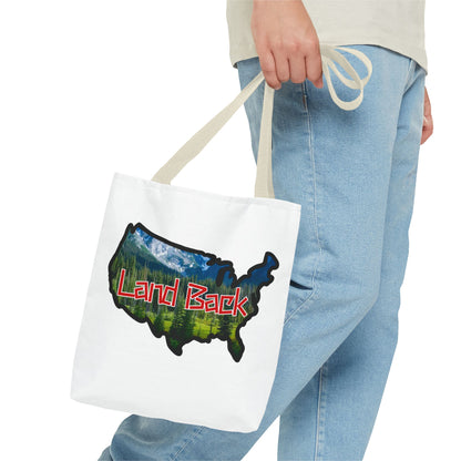 Land Back USA Tote Bag