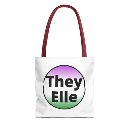 They/Elle - Gender NonConforming Tote Bag