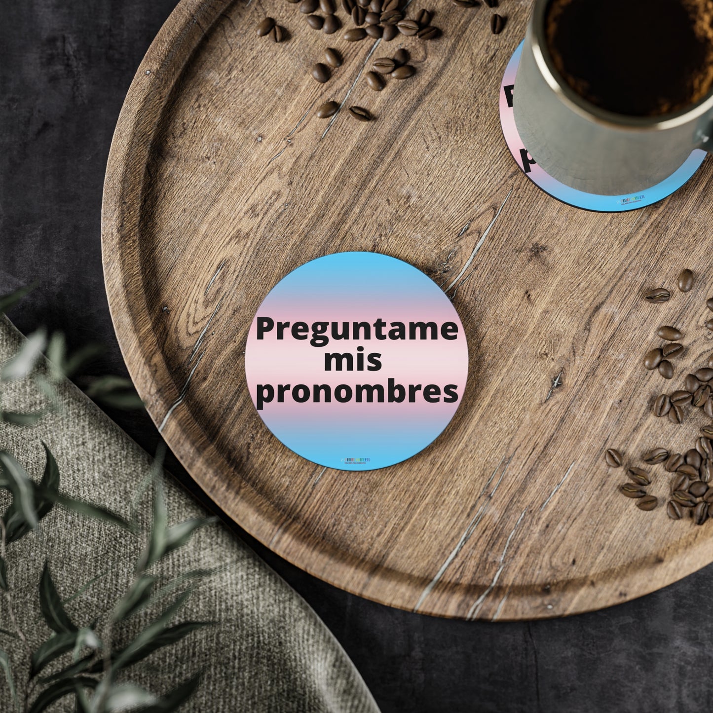 Preguntame mis Pronombres Trans Coasters