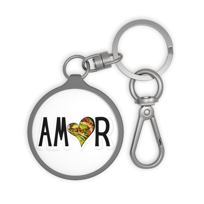 Amor Taco Keyring Tag