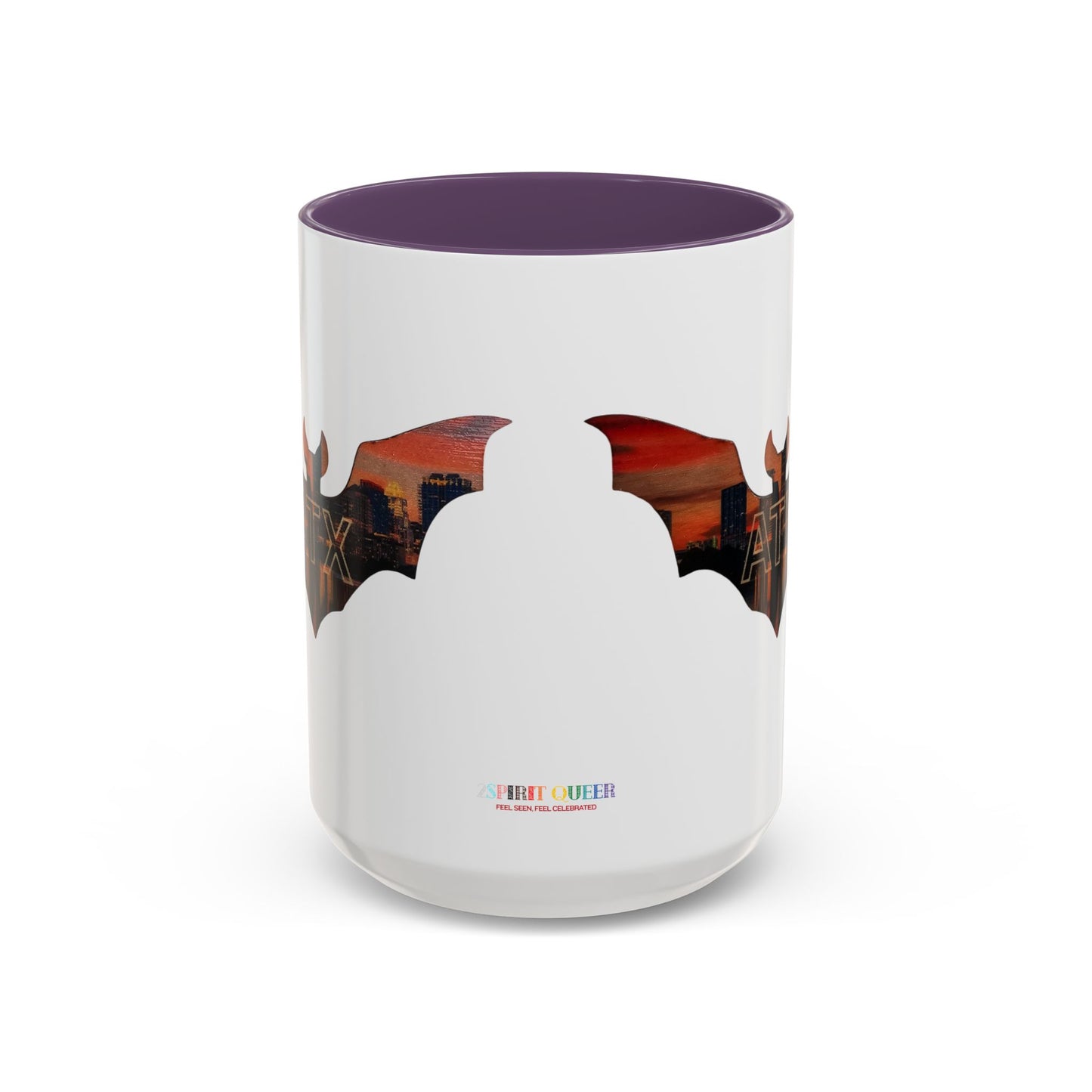 ATX Skyline Bat Coffee Mug