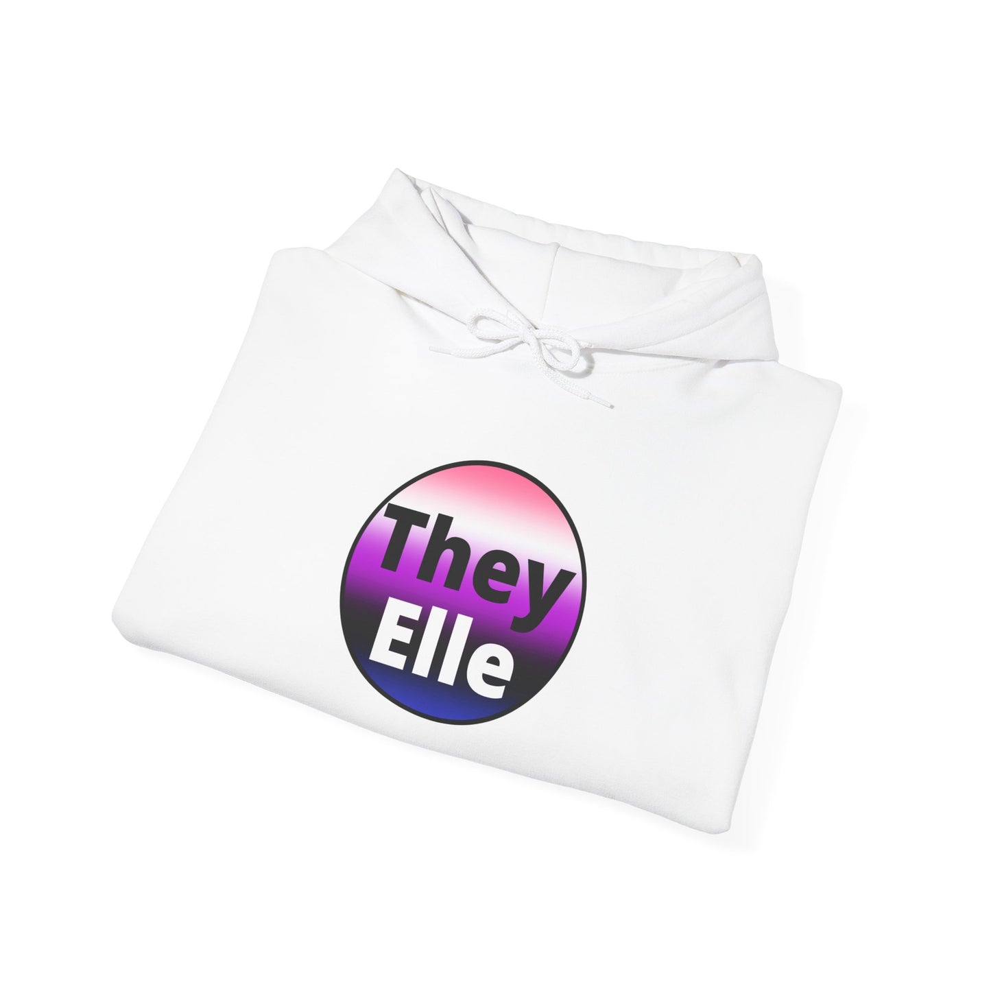 They / Elle Genderfluid Hooded Sweatshirt