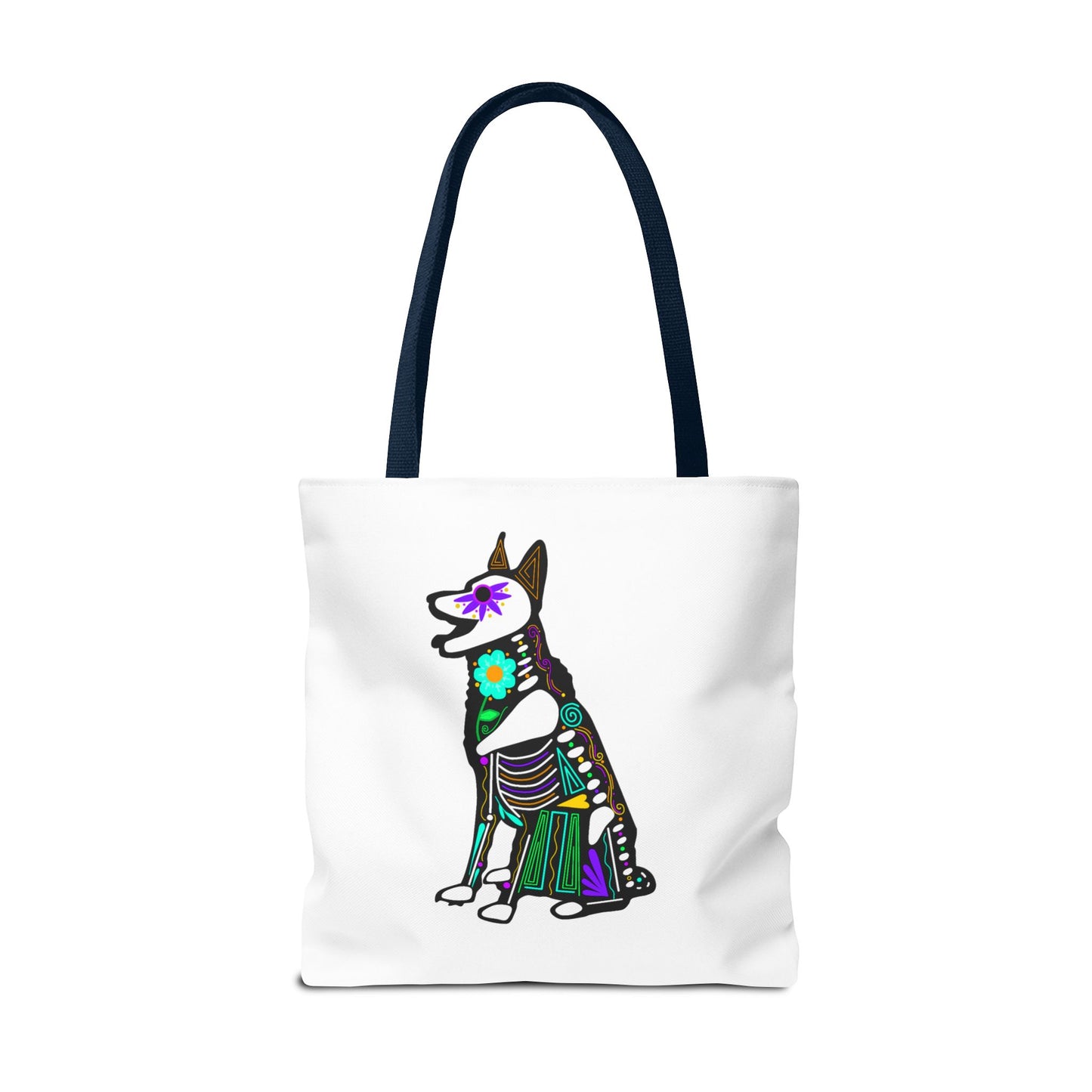 Dia de los Muertos German Shepard Tote Bag