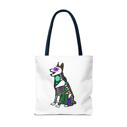 Dia de los Muertos German Shepard Tote Bag
