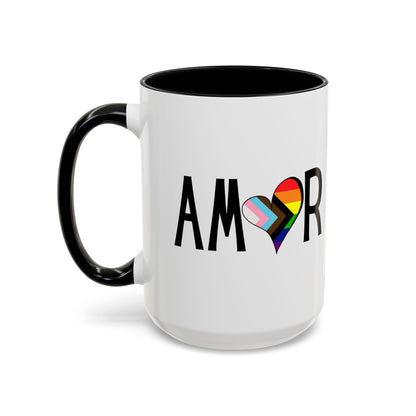 Amor  Inclusive Accent Coffee Mug