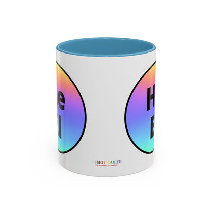 He / El Rainbow Coffee Mug