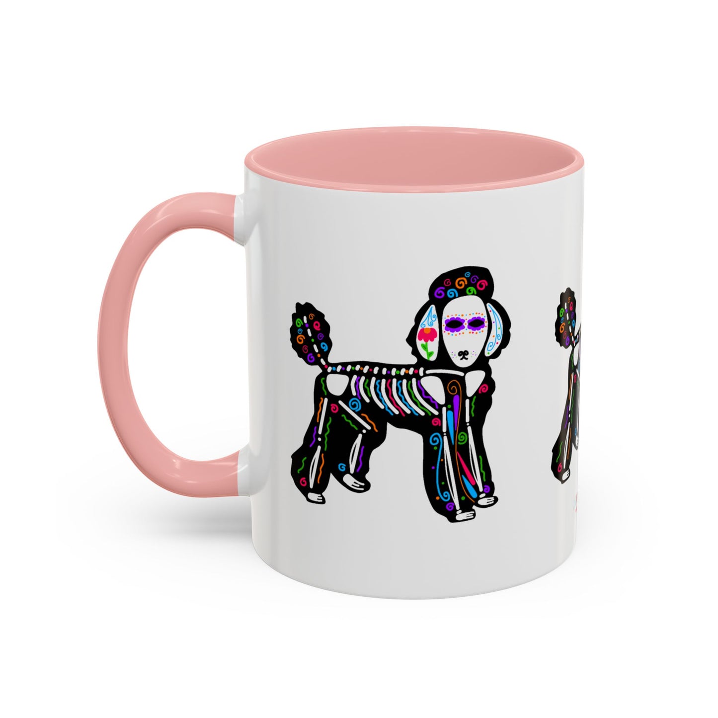 Dia de los Muertos Poodle Coffee Mug
