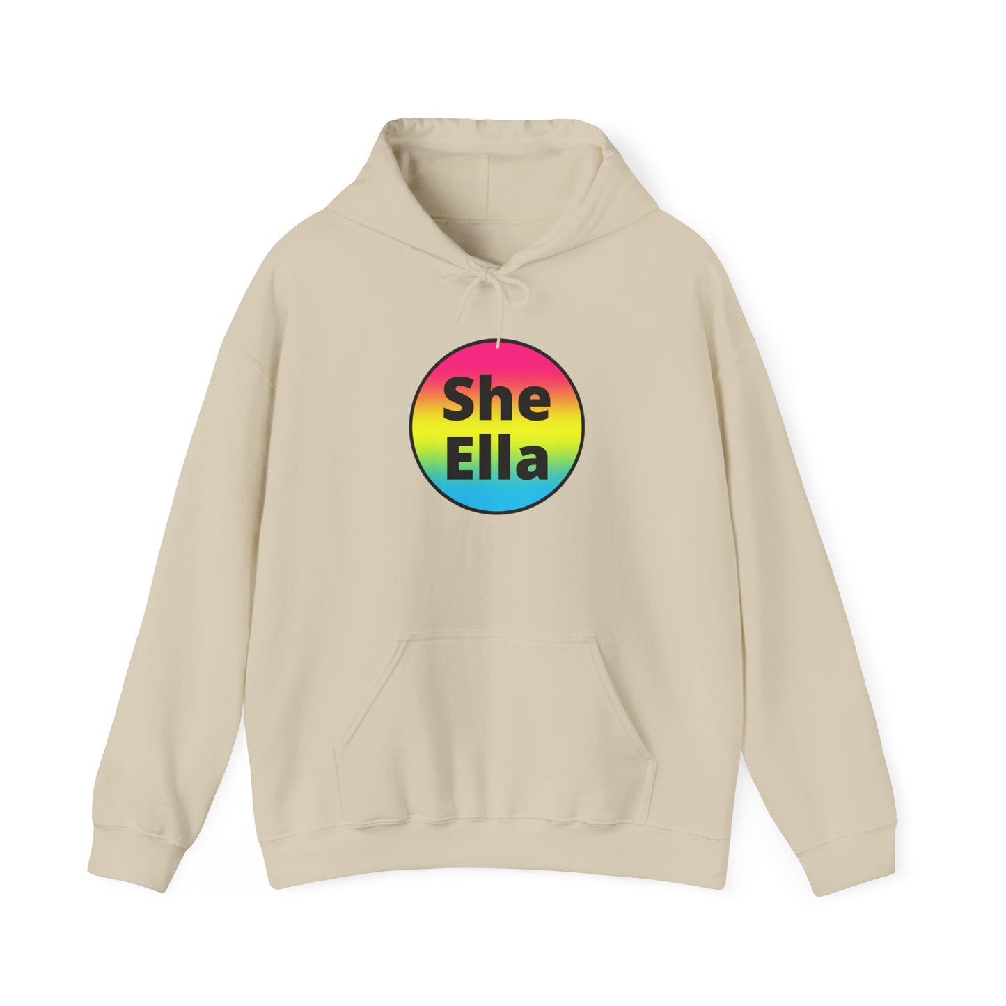 She/Ella Pan Hooded Sweatshirt