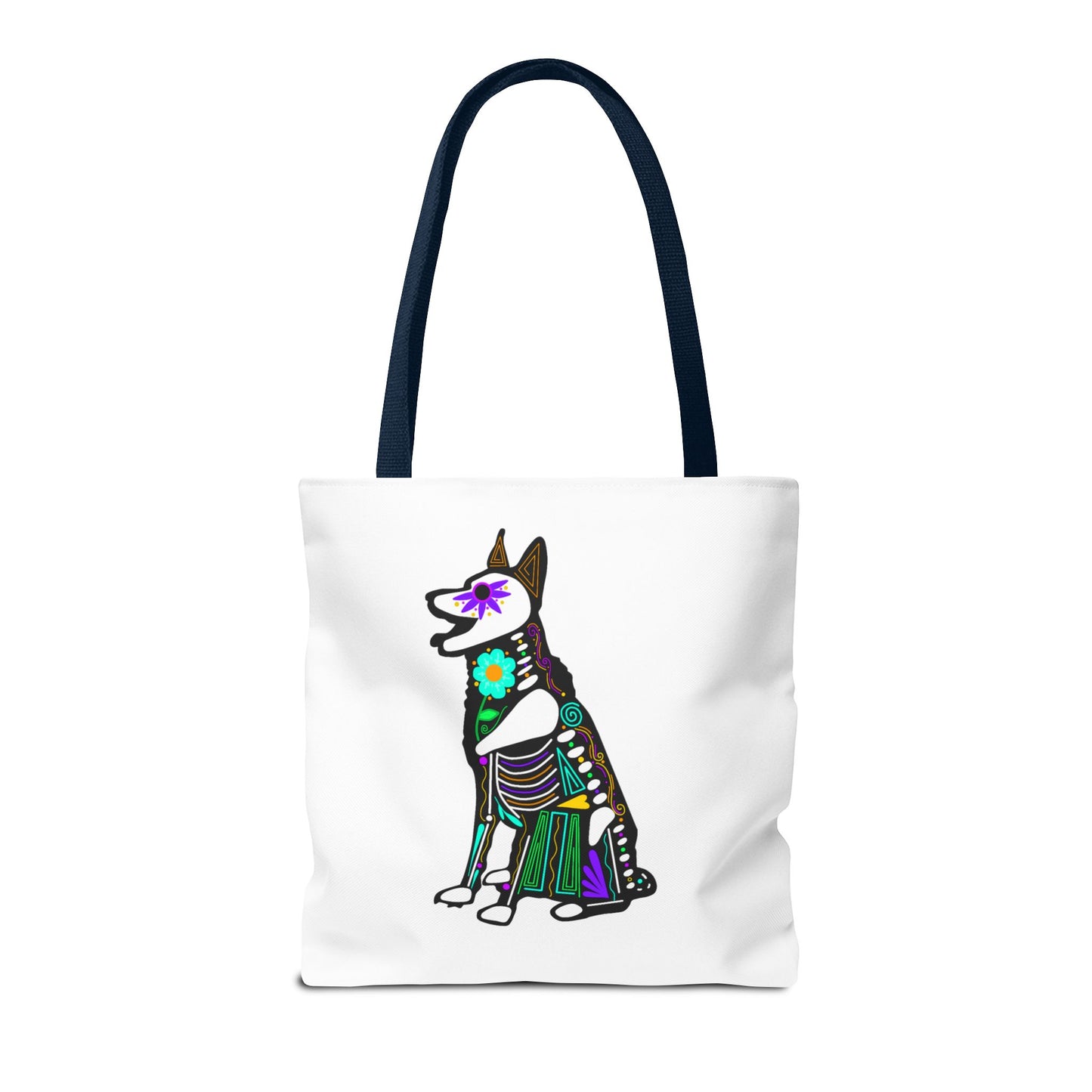 Dia de los Muertos German Shepard Tote Bag