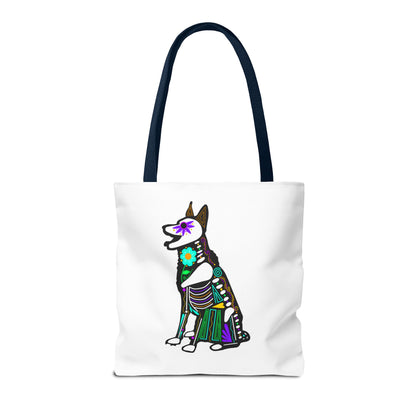 Dia de los Muertos German Shepard Tote Bag