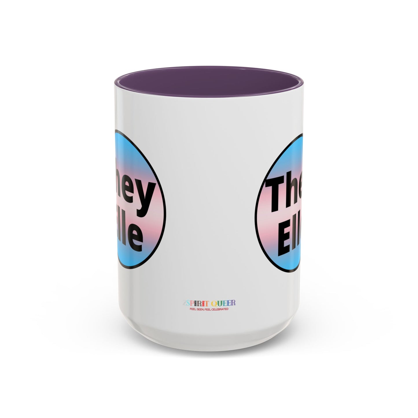 They / Elle Trans Coffee Mug