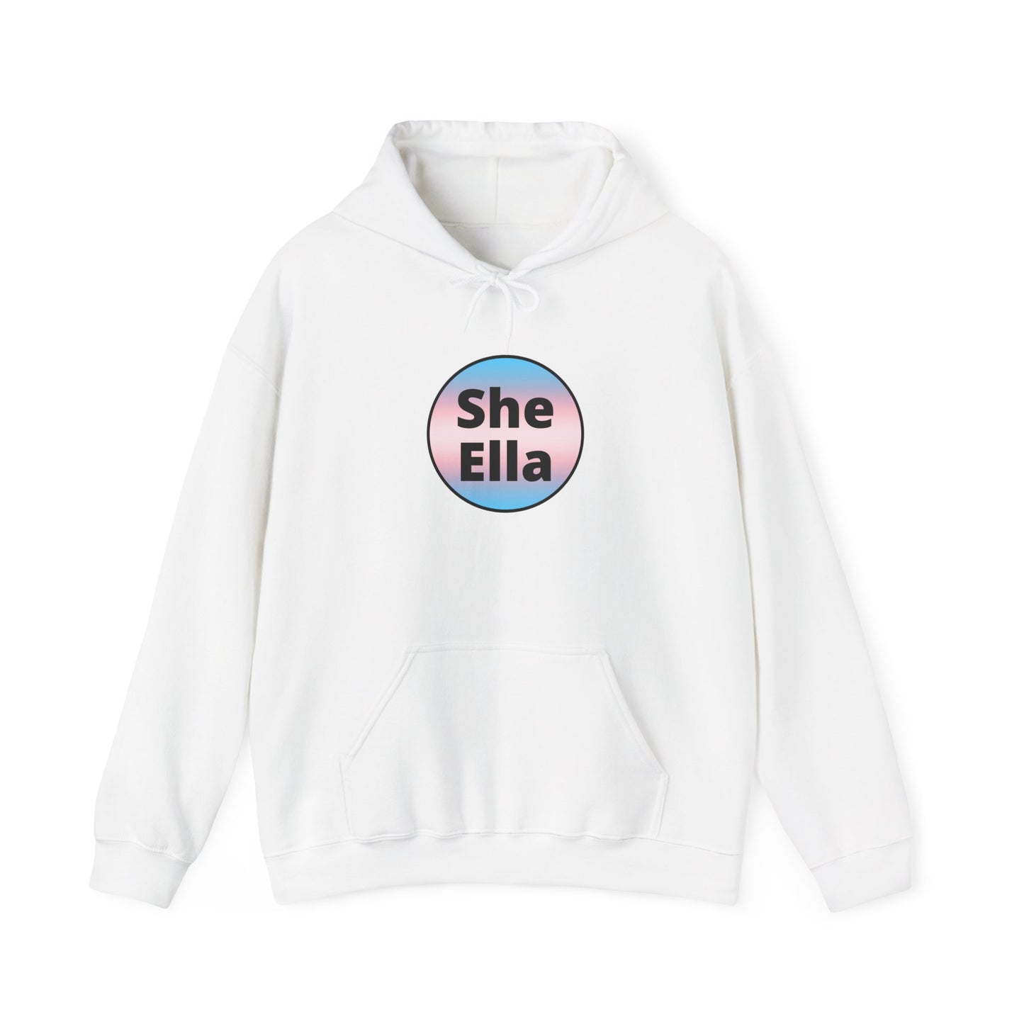 She / Ella Trans Hooded Sweatshirt