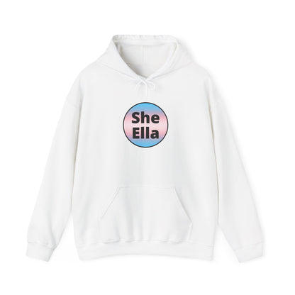 She / Ella Trans Hooded Sweatshirt