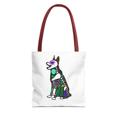 Dia de los Muertos German Shepard Tote Bag