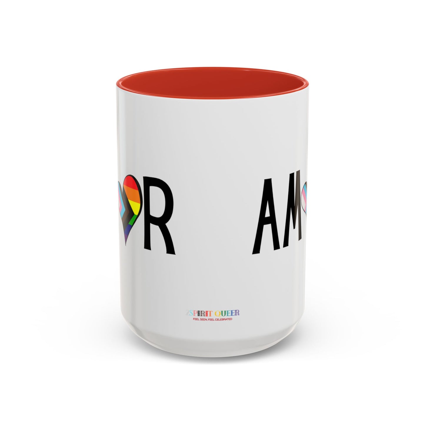 Amor  Inclusive Accent Coffee Mug