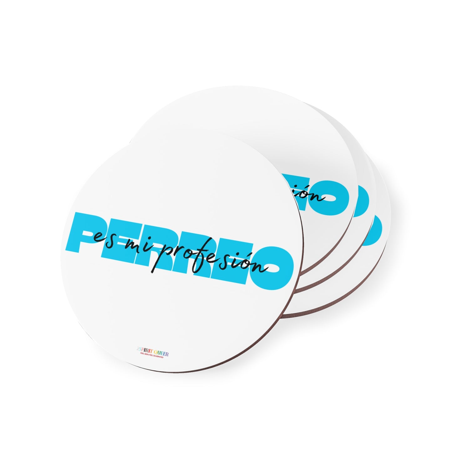 Perreo Es Mi Profesion Blue Coasters