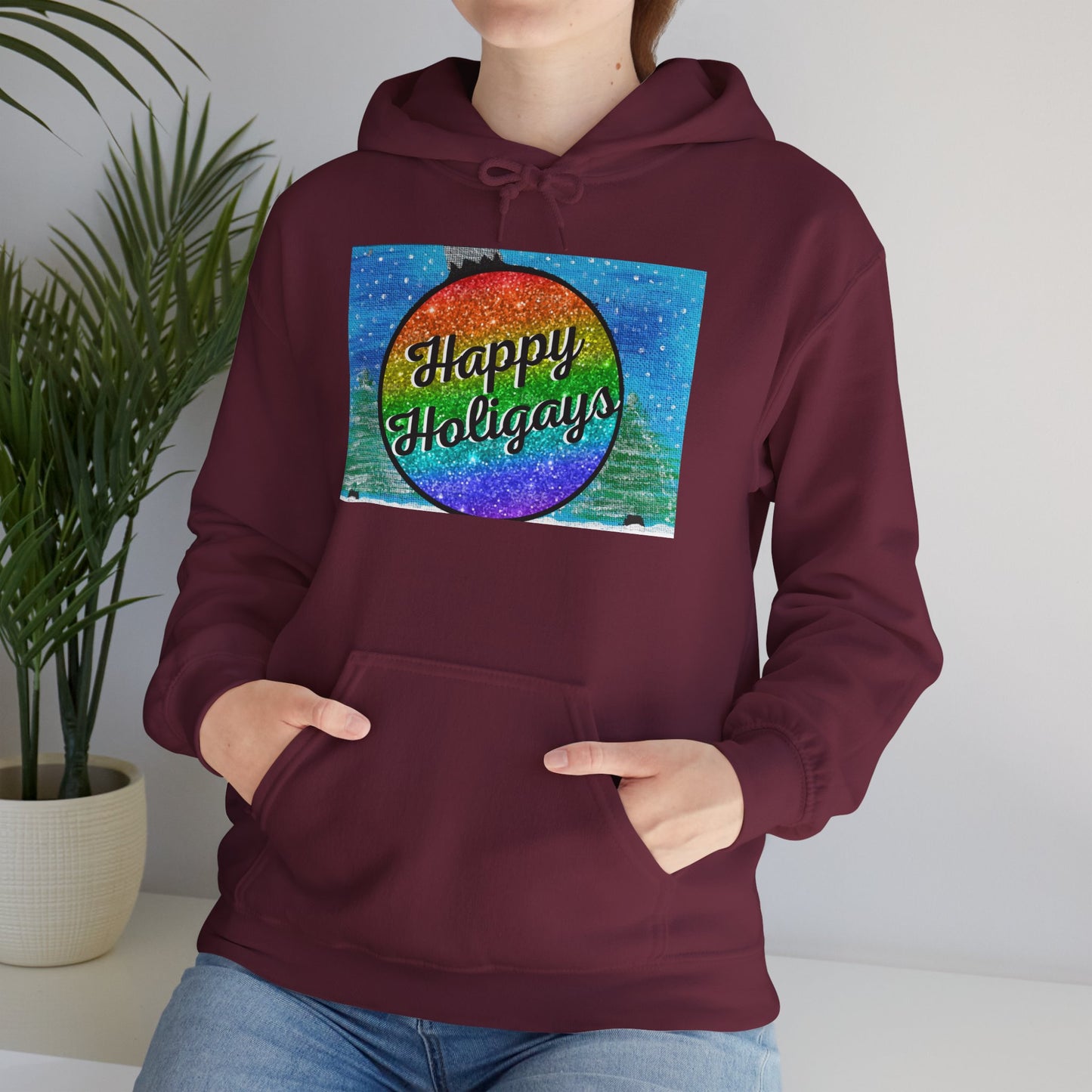Happy Holigays Hooded Sweatshirt