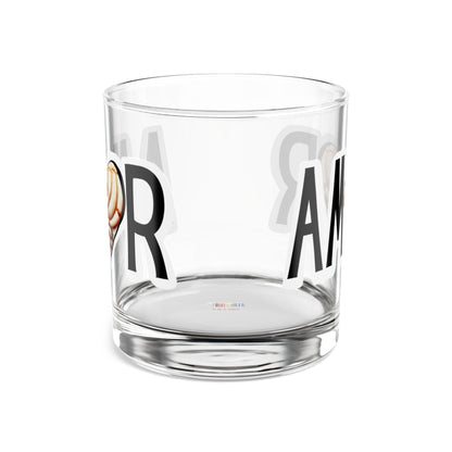 Amor  - Concha Rocks Glass, 10oz