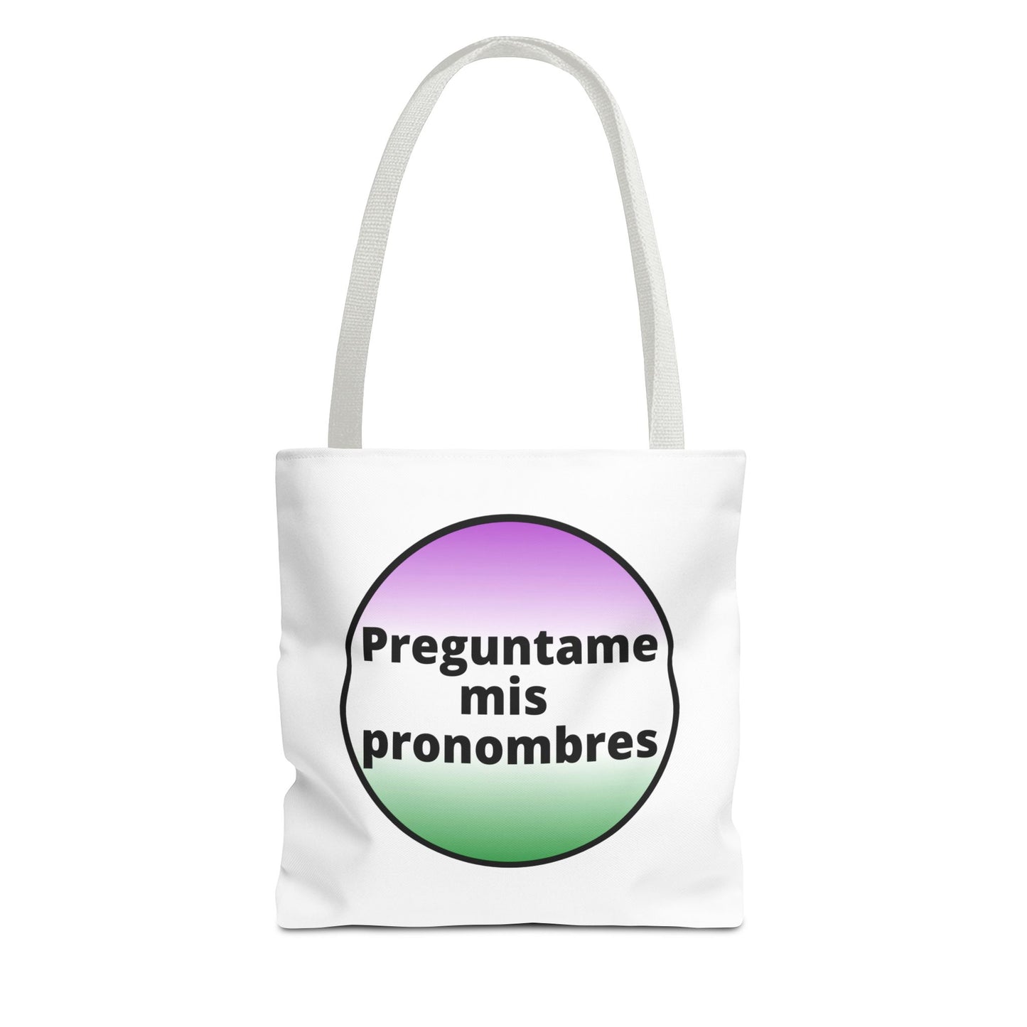 Preguntame mis Pronombres Gender NonConforming Tote Bag