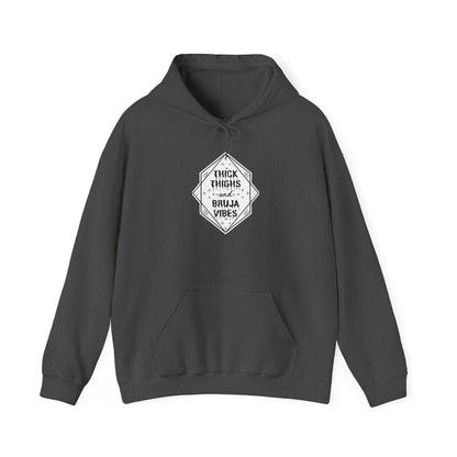 Thick Thighs Bruja Vibes Hooded Sweatshirt