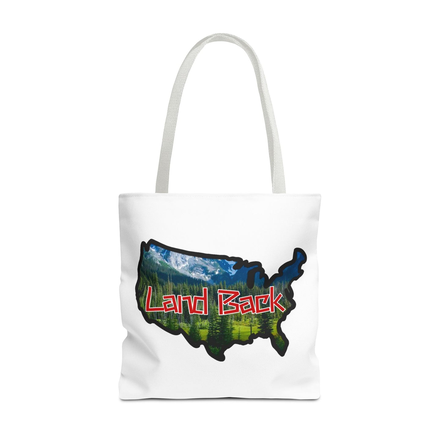 Land Back USA Tote Bag