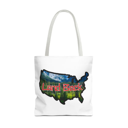Land Back USA Tote Bag