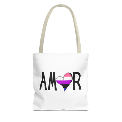 Amor Genderfluid Tote Bag
